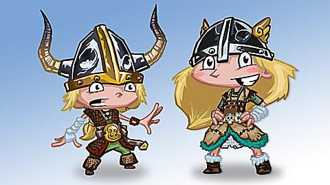 Holi and Oli: Viking Adventure