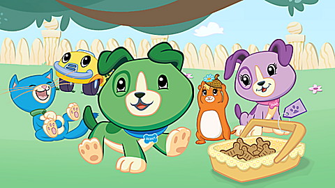Coloring with Scout & Friends