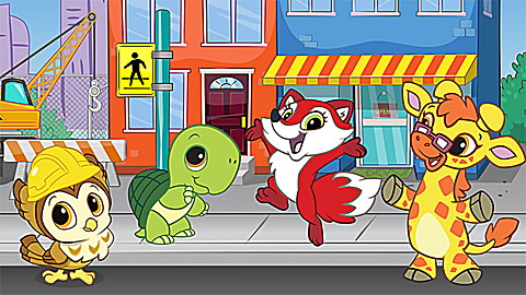 Learning Friends Preschool Adventures: Fox's City Field Trip!