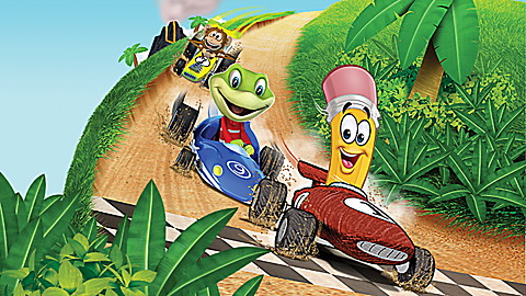 LeapTV LeapFrog Kart Racing: Supercharged! Educational, Active Video Game