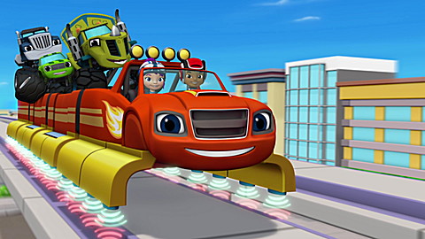 Blaze and the Monster Machines: Wild Races and Chases