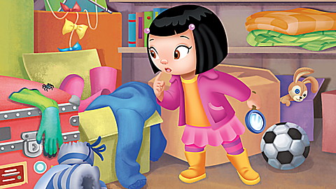 Get Ready for Kindergarten: Grace’s Attic Exploration