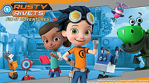 LeapPad │ Rusty Rivets Fix-It Adventures Learning Game │ LeapFrog